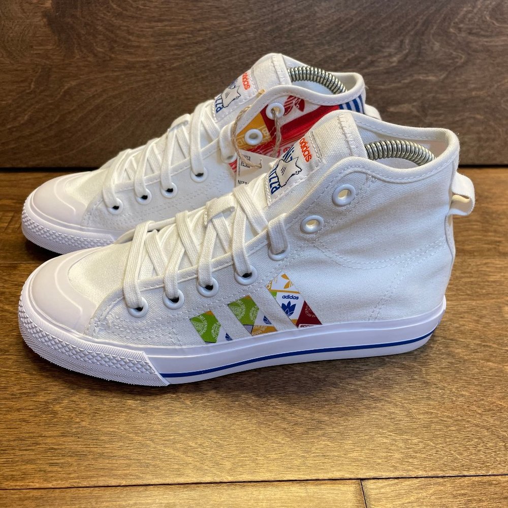 NEW Adidas Nizza Hi RF Casual/Skateboarding Sneakers Men's Size 5 or Women's 6.5